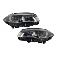 [Svetlomety Full LED vhodné pre BMW radu 5 F10 F11 (2011-2013) Angel Eyes]