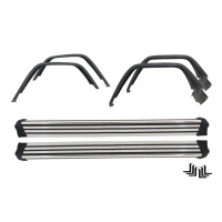 [Prahové nášlapy Bočné stúpačky s blatníkmi Oblúky kolies vhodné pre Mercedes G-Class W463 (1989-2013) G65 Design]