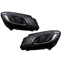[Headlights Full LED suitable for Mercedes S-Class W222 X222 Facelift Look]