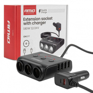 [Obr.: 11/88/95/5-extension-socket-with-charger-4xusb-a-qc3.0-pd-3.0-180-w-amio-04835-1775606835.jpg]